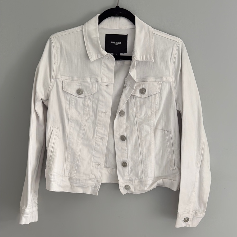 Nine West Stretchy Denim Jacket
